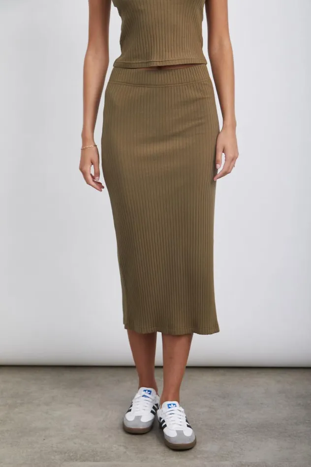 Rails Skirts Women ANGIE SKIRT Olive