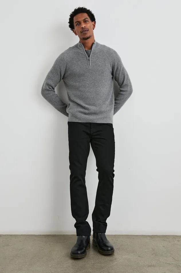 Rails Sweaters Men STARK QUARTER ZIP Finch