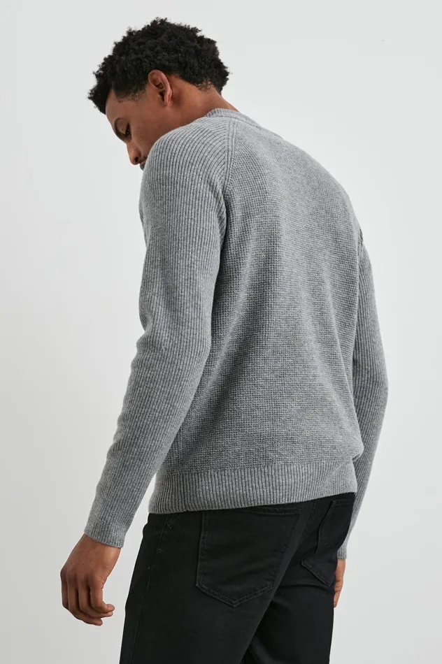 Rails Sweaters Men STARK QUARTER ZIP Finch
