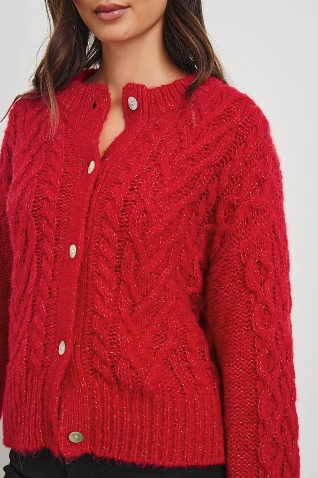 Rails Sweaters Women AMELIE SWEATER Scarlet
