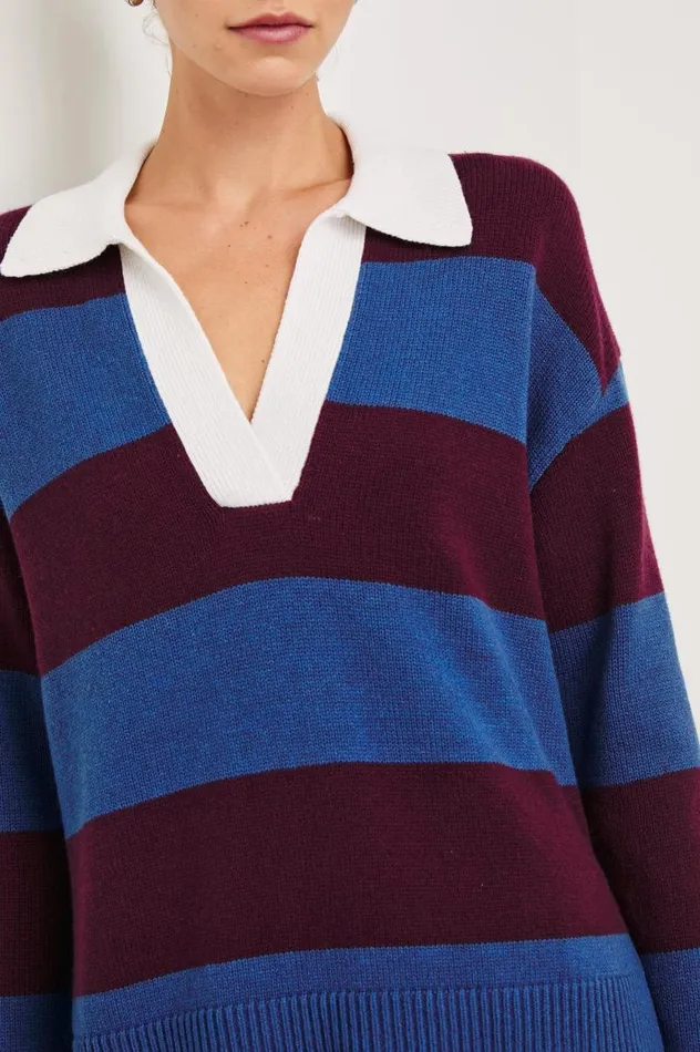 Rails Sweaters Women HARRIS SWEATER Rugby Stripe