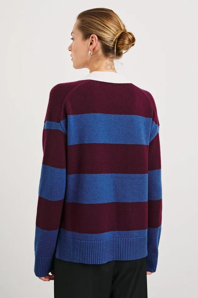Rails Sweaters Women HARRIS SWEATER Rugby Stripe