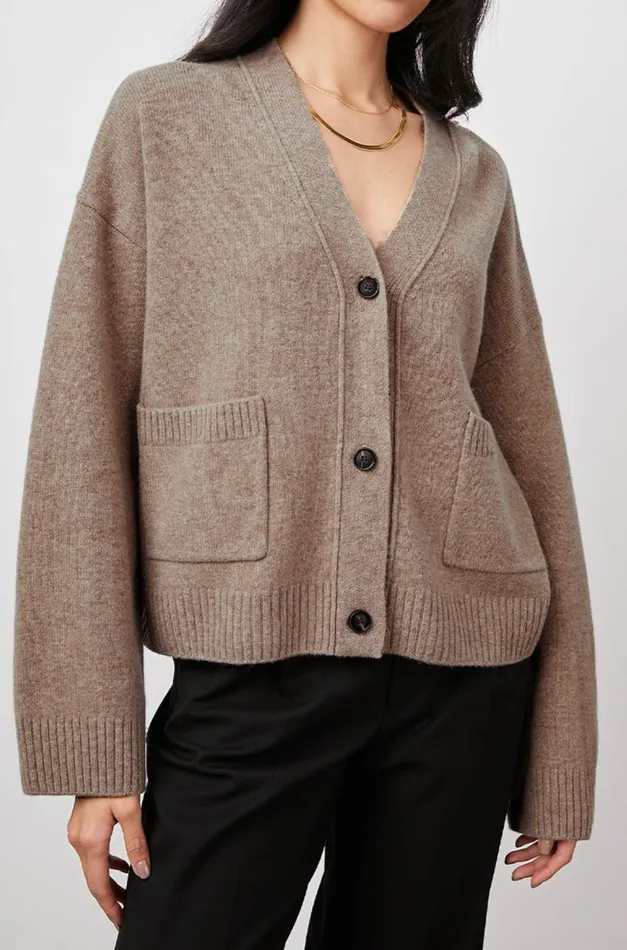 Rails Sweaters Women LINDI CARDIGAN Mink