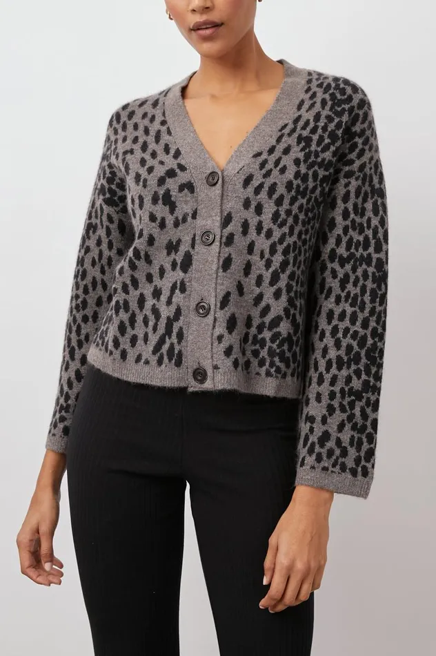Rails Sweaters Women REESE CARDIGAN Dalmatian
