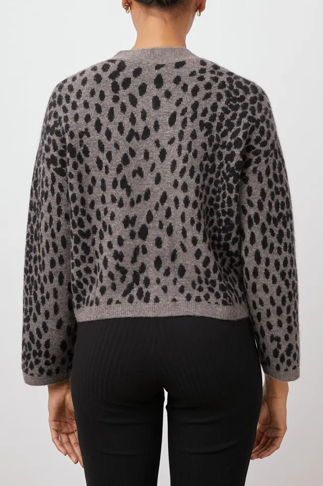 Rails Sweaters Women REESE CARDIGAN Dalmatian