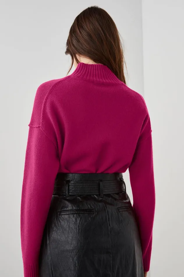 Rails Sweaters Women SASHA SWEATER Cerise Rose