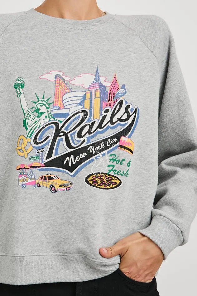 Rails Sweaters Women VINTAGE RAGLAN SWEATSHIRT Rails New York