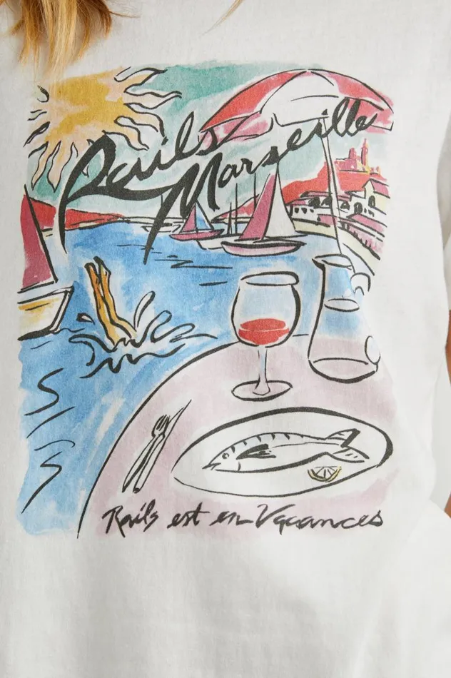 Rails Tees and Tanks Women BOYFRIEND TSHIRT Rails Marseille