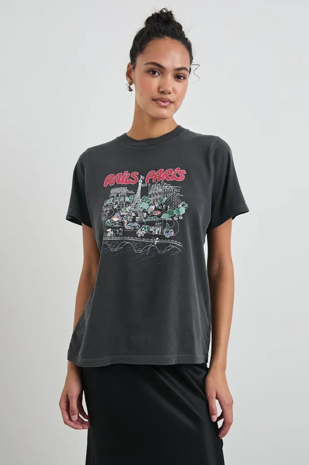 Rails Tees and Tanks Women BOYFRIEND TSHIRT Rails Paris