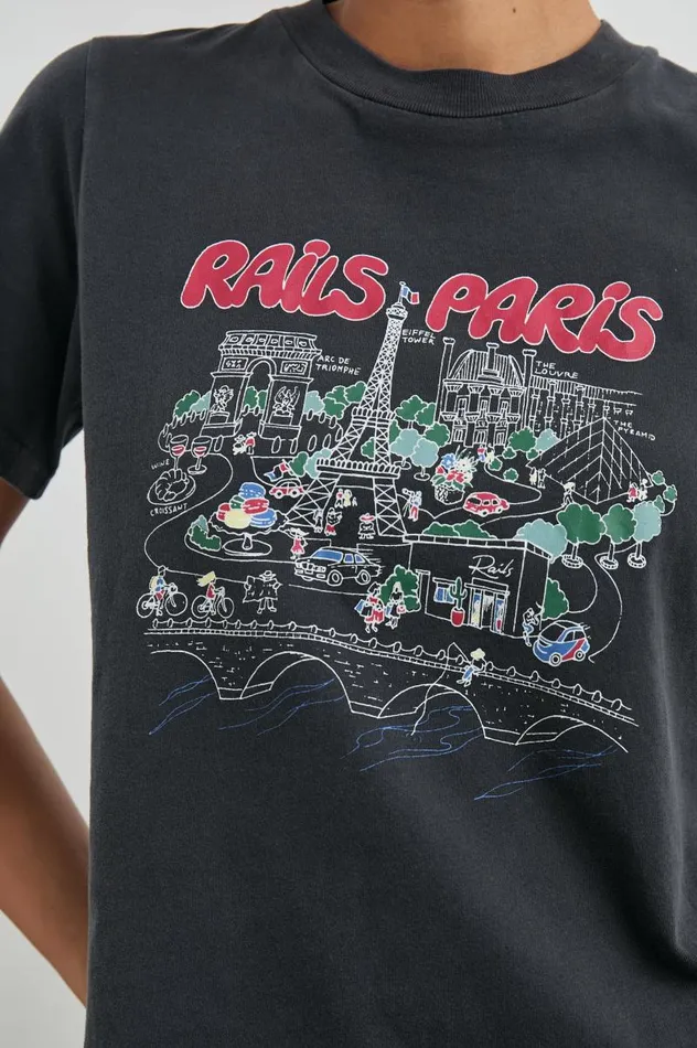 Rails Tees and Tanks Women BOYFRIEND TSHIRT Rails Paris