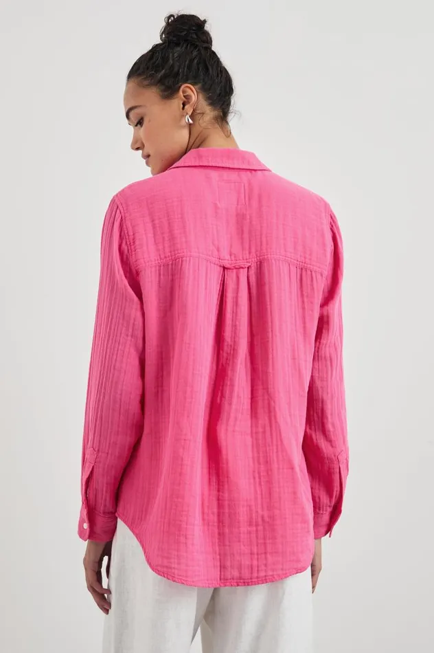 Rails Tops Women BREAST CANCER AWARENESS ELLIS SHIRT Hibiscus