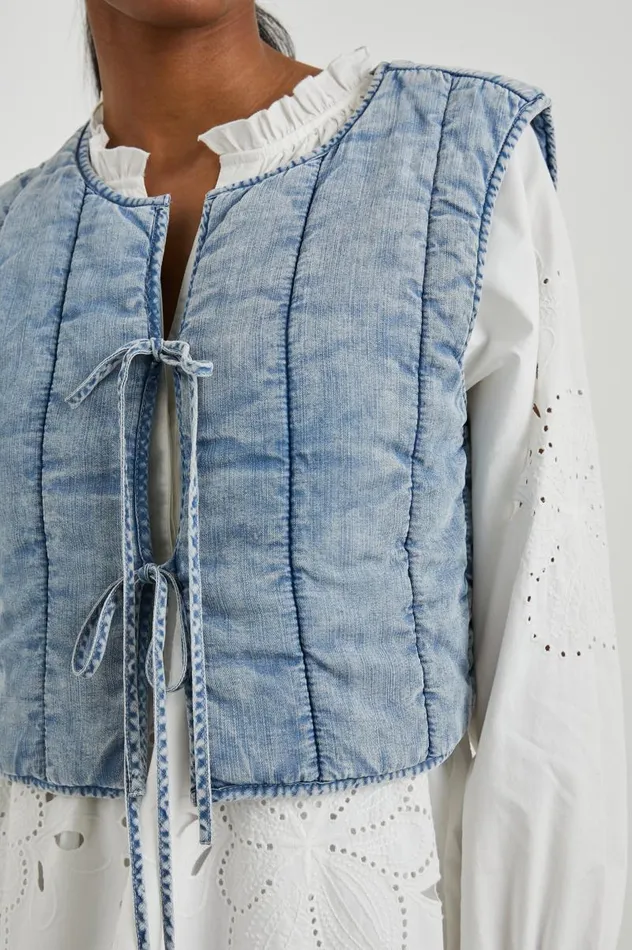 Rails Tops Women BRONTE TOP Medium Cloud Wash