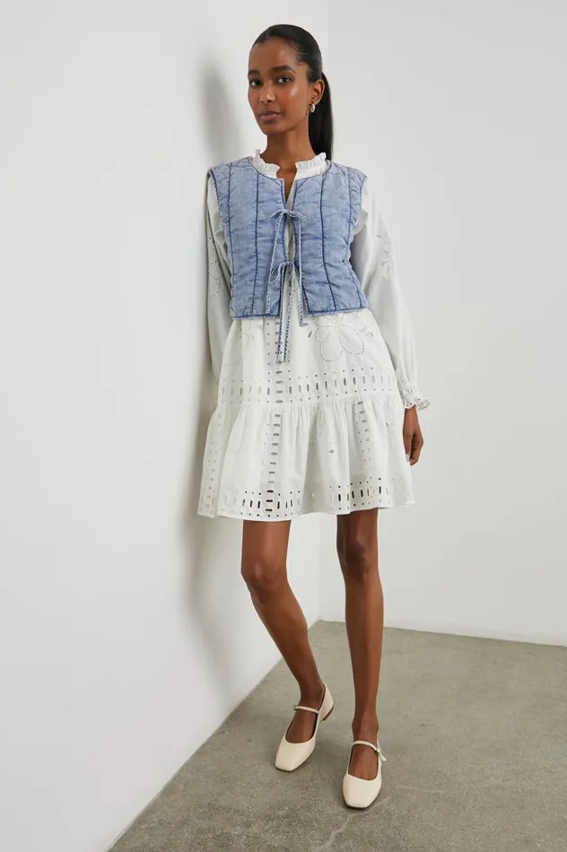 Rails Tops Women BRONTE TOP Medium Cloud Wash