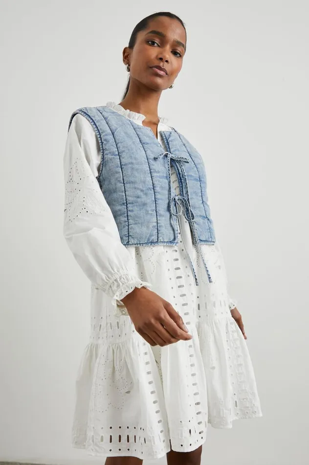 Rails Tops Women BRONTE TOP Medium Cloud Wash