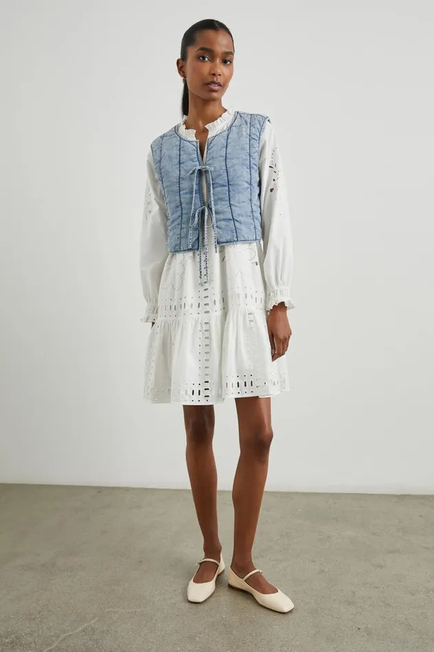 Rails Tops Women BRONTE TOP Medium Cloud Wash