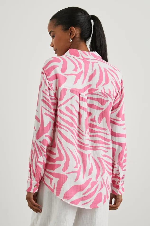 Rails Tops Women ELLIS SHIRT Pink Tiger