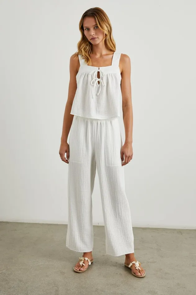 Rails Tops Women ENYA TOP White Gauze