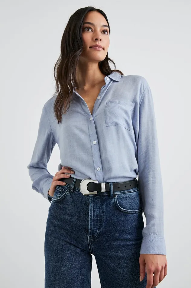 Rails Tops Women HUNTER SHIRT Chambray Heather