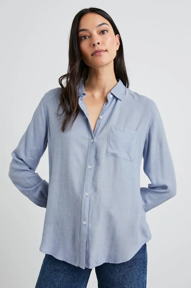 Rails Tops Women HUNTER SHIRT Chambray Heather