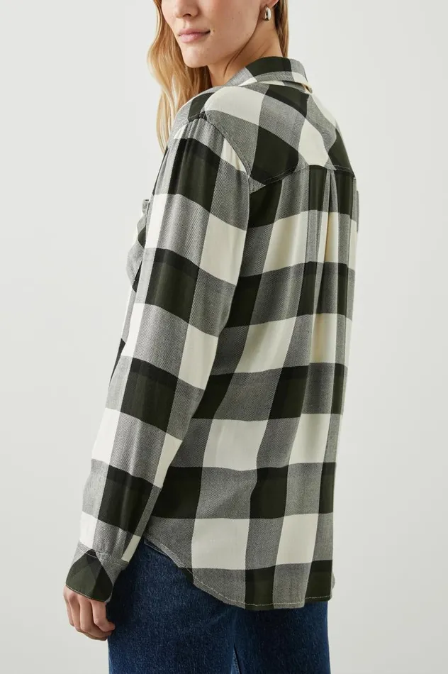 Rails Tops Women HUNTER SHIRT Rosemary Onyx
