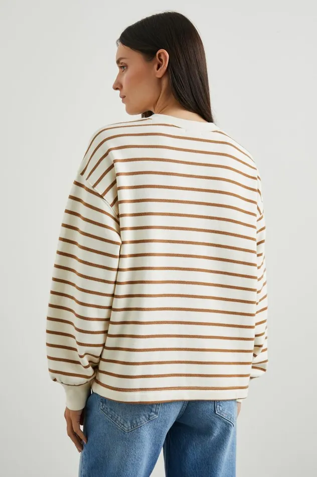 Rails Tops Women JOAN SWEATSHIRT Carmel Stripe