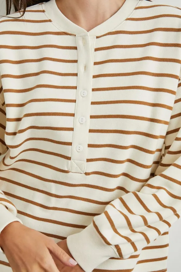 Rails Tops Women JOAN SWEATSHIRT Carmel Stripe