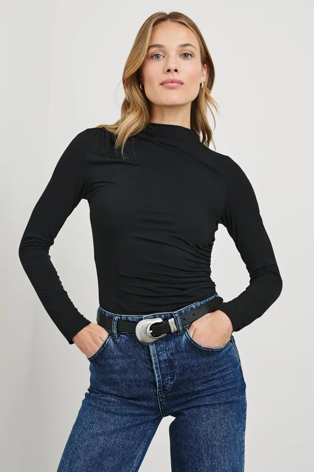 Rails Tops Women JOELLE TOP Black Onyx