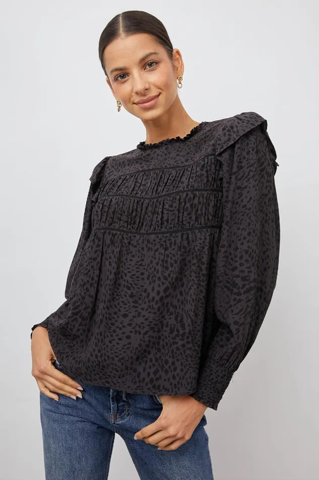 Rails Tops Women KADI TOP Spotted Slate
