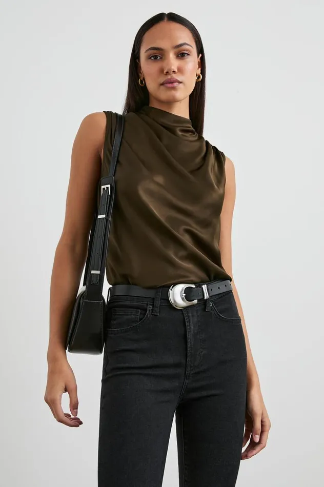 Rails Tops Women KALEEN TOP Dark Moss