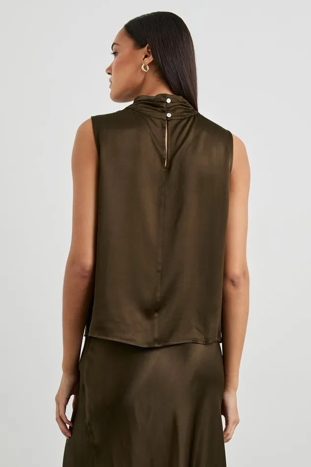 Rails Tops Women KALEEN TOP Dark Moss