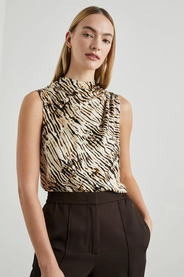 Rails Tops Women KALEEN TOP Neutral Ikat