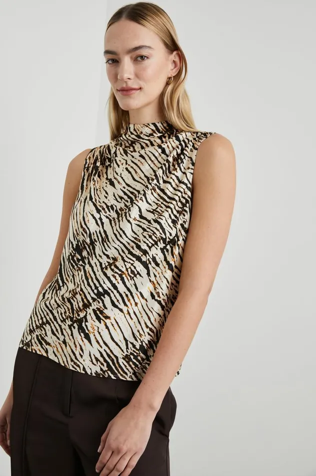 Rails Tops Women KALEEN TOP Neutral Ikat