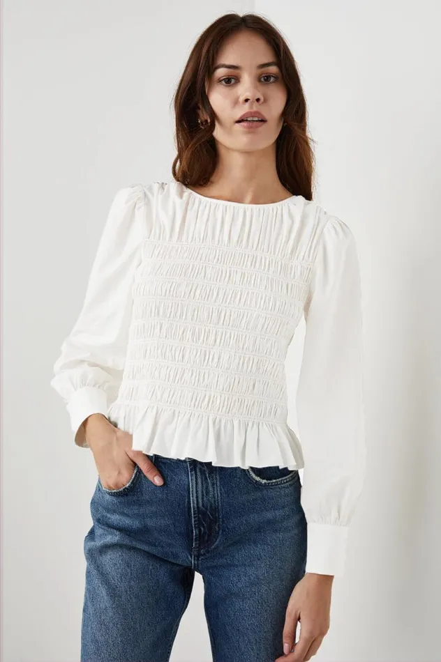 Rails Tops Women TABI TOP White
