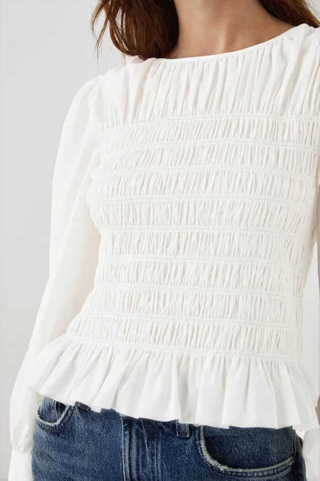 Rails Tops Women TABI TOP White
