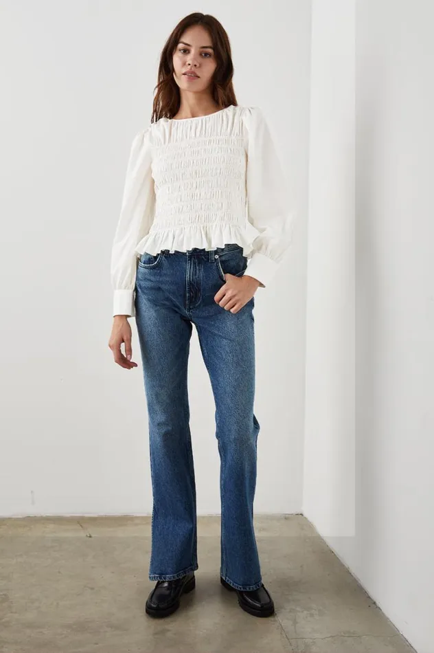 Rails Tops Women TABI TOP White