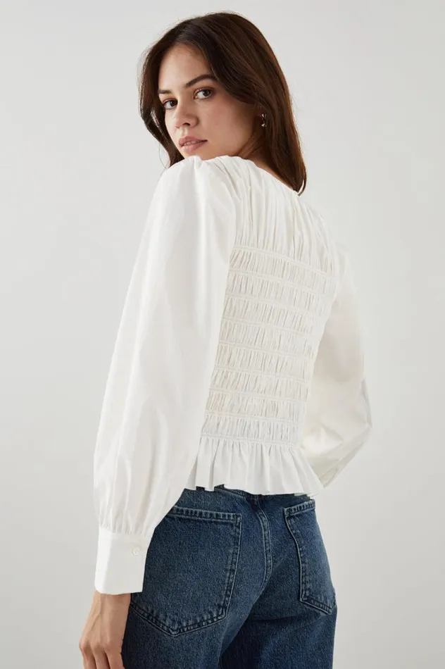Rails Tops Women TABI TOP White
