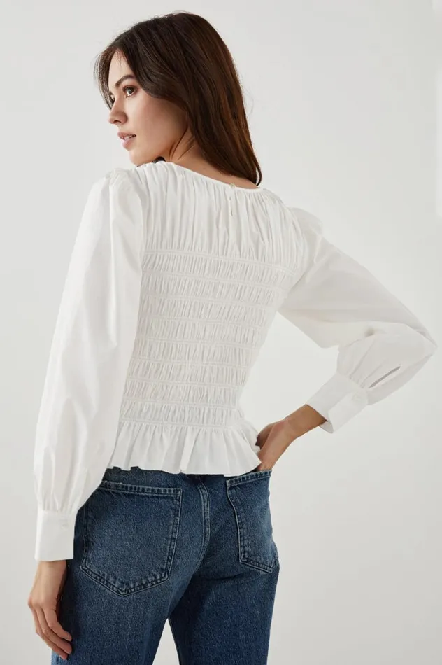 Rails Tops Women TABI TOP White