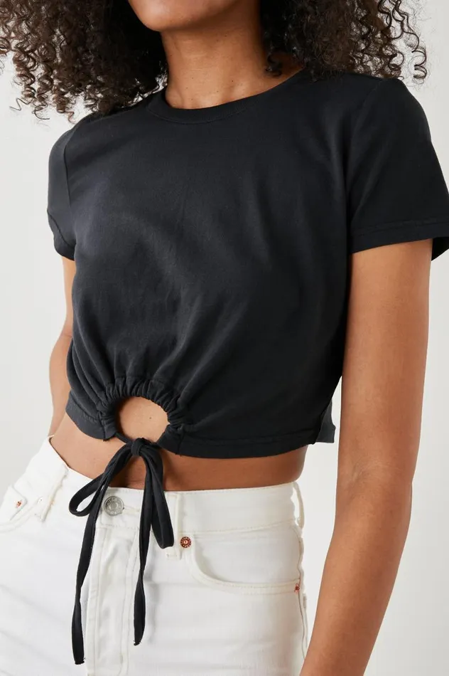Rails Tops Women ZENA TSHIRT Black