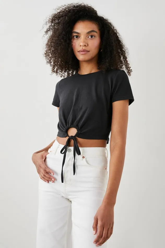 Rails Tops Women ZENA TSHIRT Black