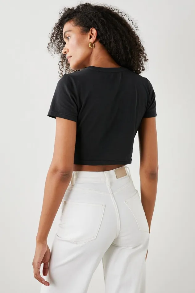 Rails Tops Women ZENA TSHIRT Black