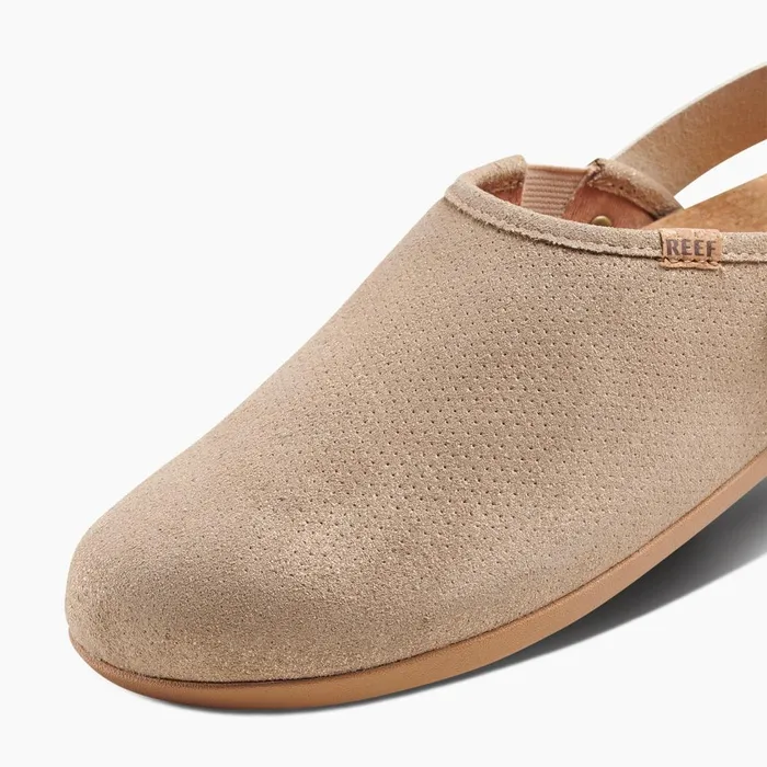 Reef Clogs Women Cushion Sage Suede Golden Hour Reef Clogs Women Cushion Sage Suede Golden Hour