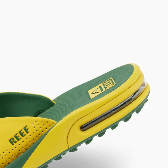 Reef Flip Flops Men Fanning Pregame Yellowgreen
