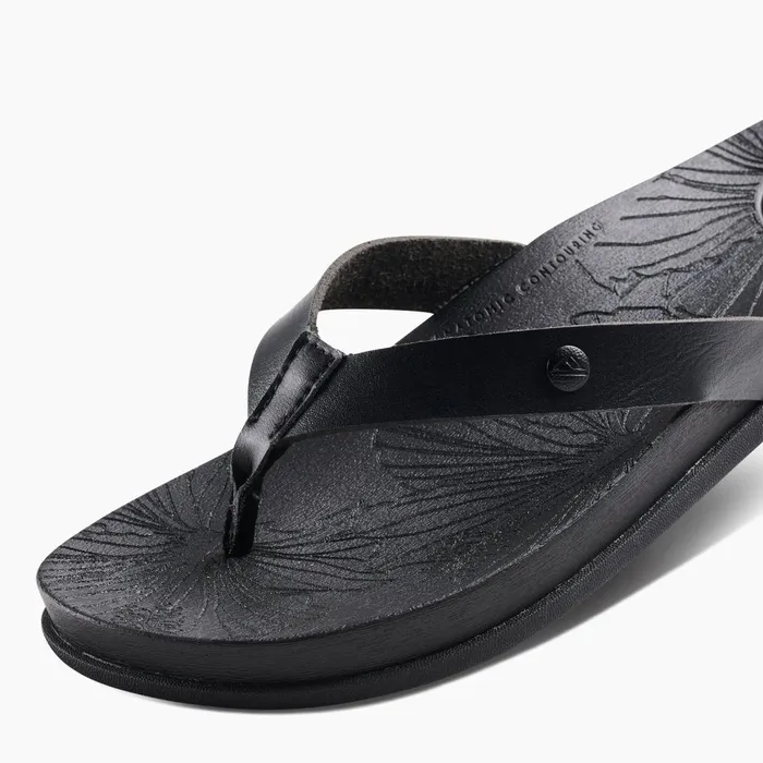 Reef Flip Flops Women Cushion Porto Cruz Black Night Reef Flip Flops Women Cushion Porto Cruz Black Night