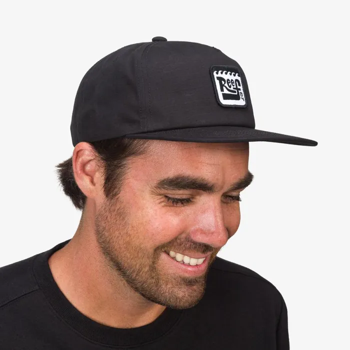 Reef Hats and Beanies WomenMen Stafford Ripstop Hat Caviar Reef Hats and Beanies WomenMen Stafford Ripstop Hat Caviar