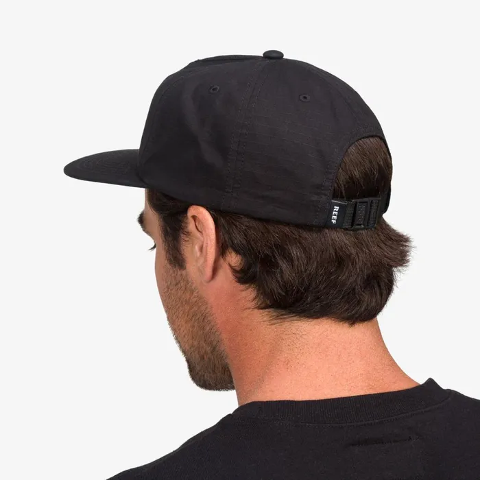 Reef Hats and Beanies WomenMen Stafford Ripstop Hat Caviar Reef Hats and Beanies WomenMen Stafford Ripstop Hat Caviar