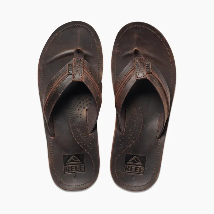 Reef Sandals Men Voyage Lux Dark Brown