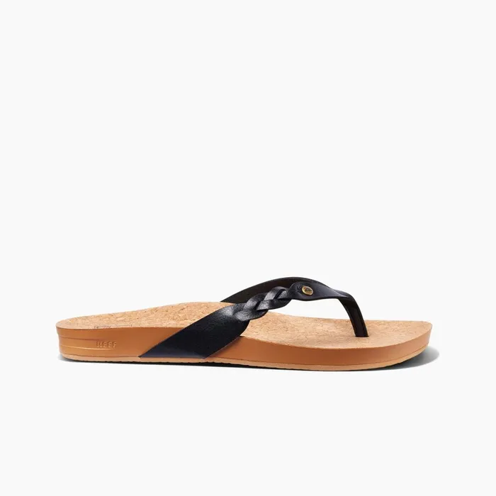 Reef Sandals Women Cushion Court Twist Black