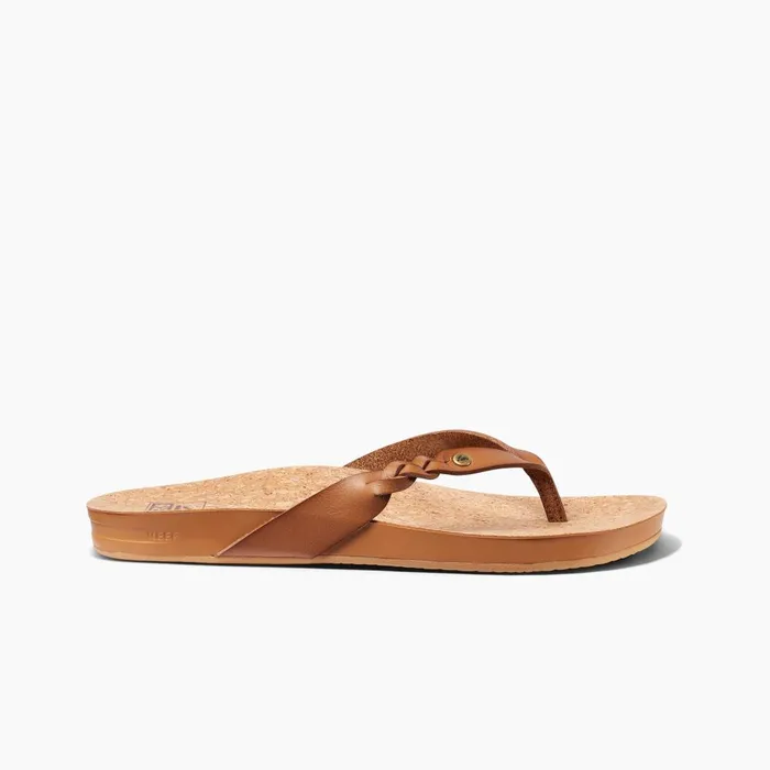 Reef Sandals Women Cushion Court Twist Coffee