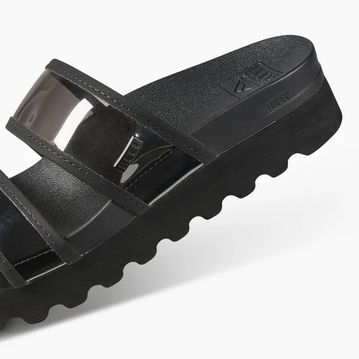 Reef Sandals Women Vista HiEnergy Black Transparent