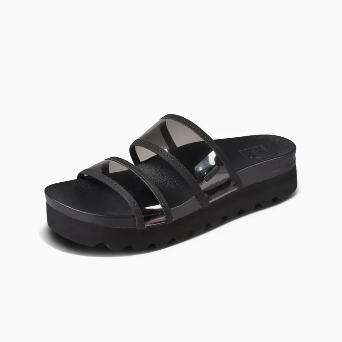 Reef Sandals Women Vista HiEnergy Black Transparent